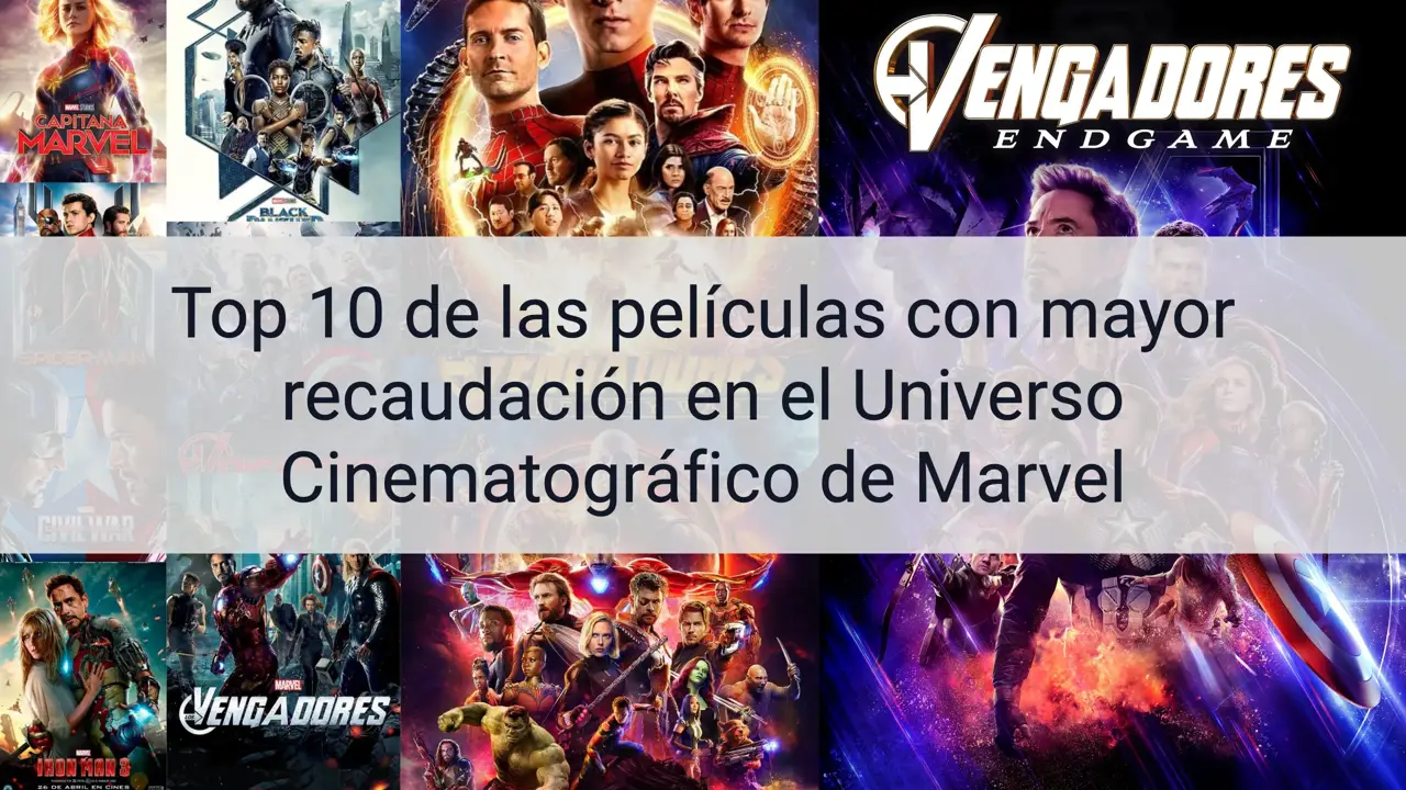 Top 10 de las películas con mayor recaudación en el Universo