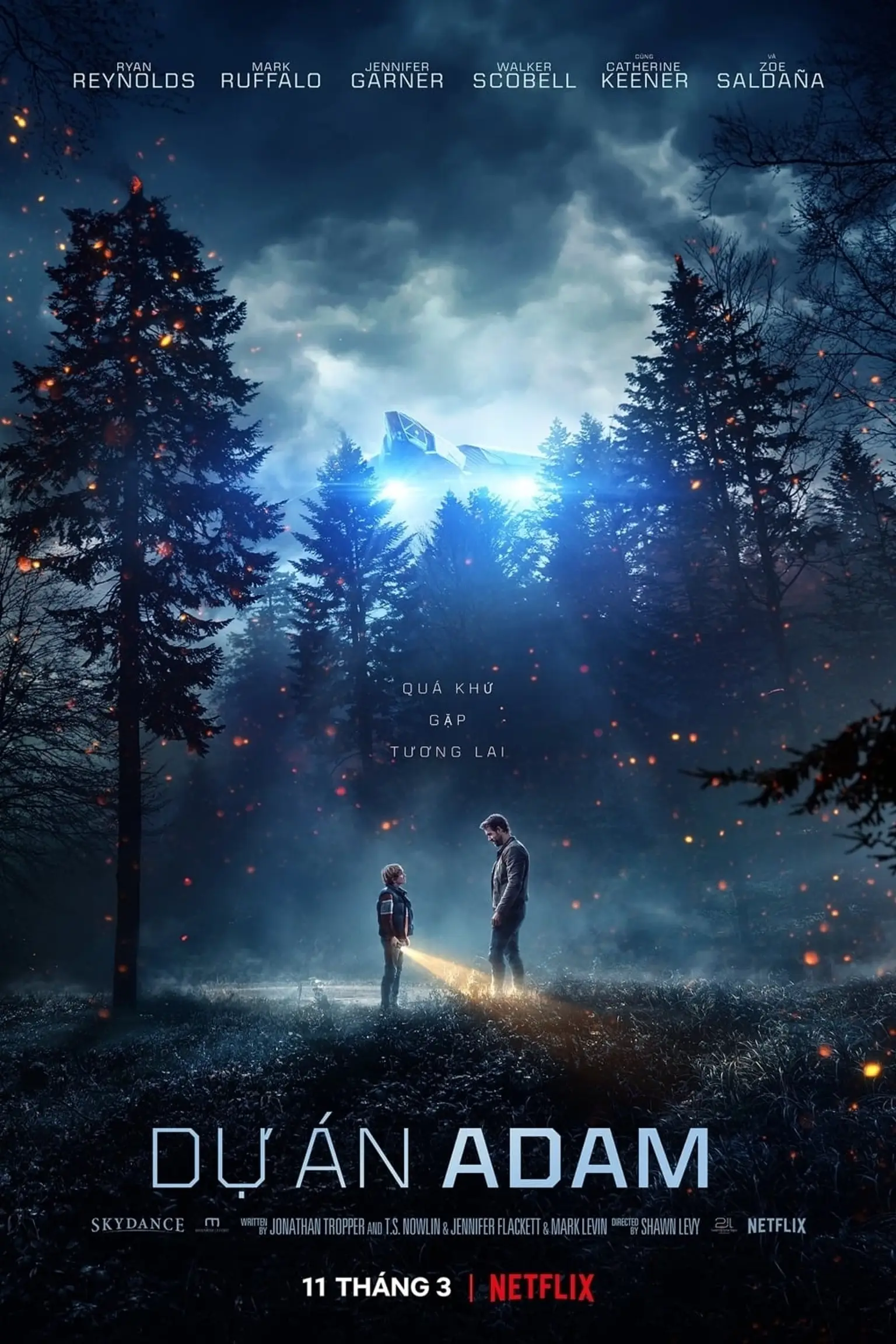 Quá khứ gặp tương lai. | Dự Án Adam